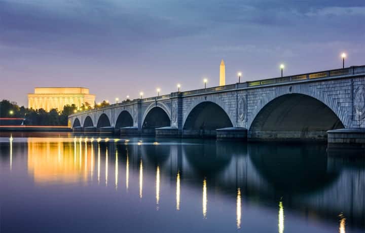 14 Tips for Your First Visit to Washington, D.C. | Arlington Memorial Bridge