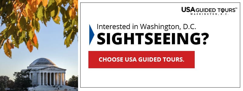 Sightseeing in Washington DC with USA Guided Tours