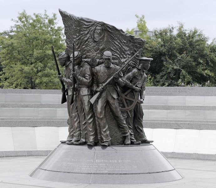 African American Civil War Memorial in Washington DC